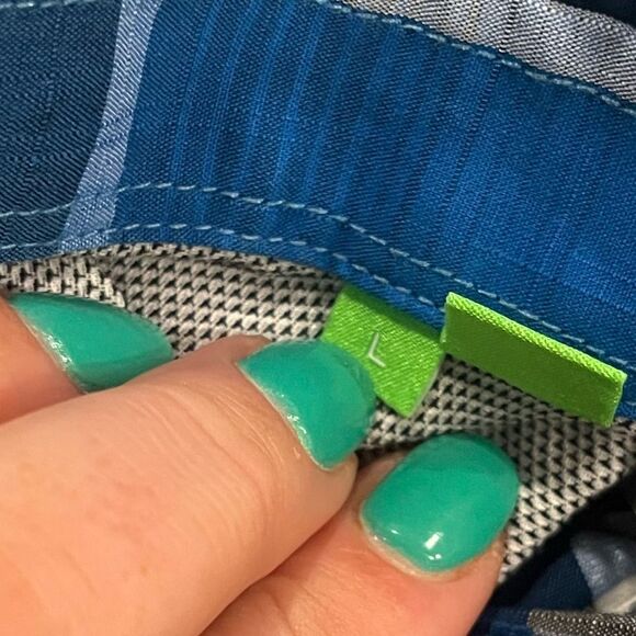 Hugo Boss Modern Fit Mens Button-Up Collare Plaid Shirt Cotton Multicolor Size L - Picture 3 of 7